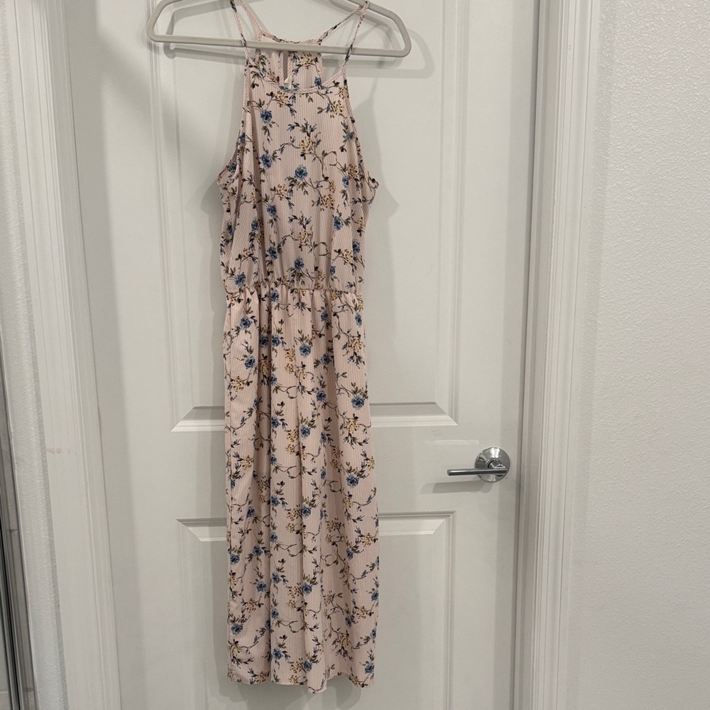 Floral Halter Romper